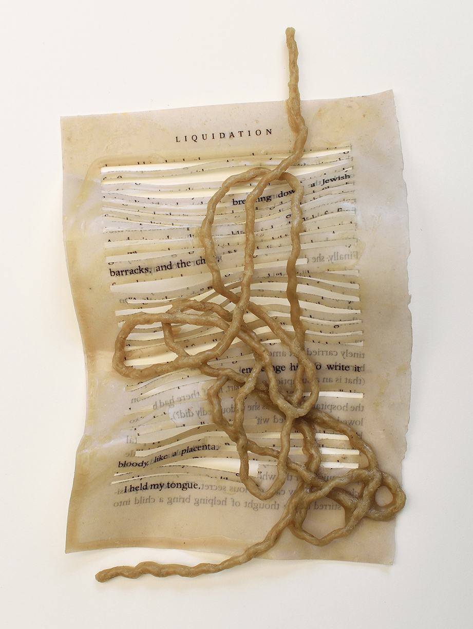 Mansha Chhatwal, book art, beeswax, south asian artist