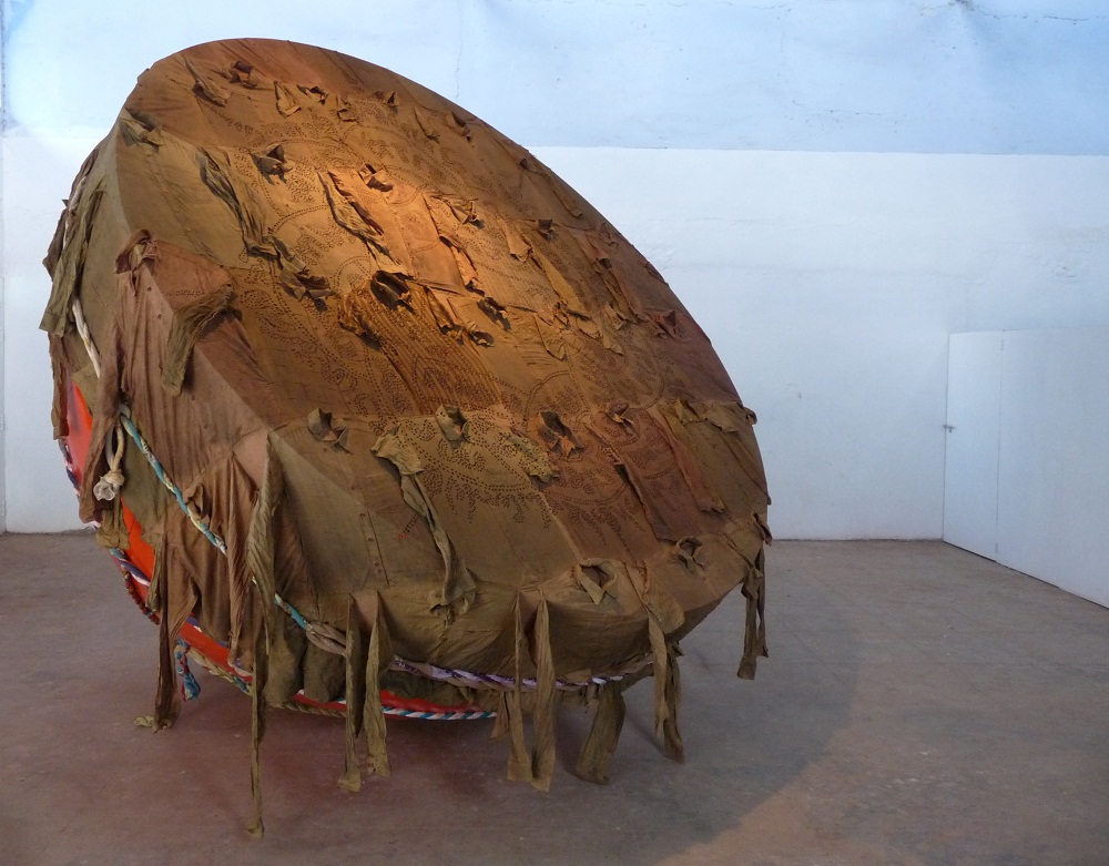 Sandip Pisalkar, Iron sheet &amp; cloth sculpture