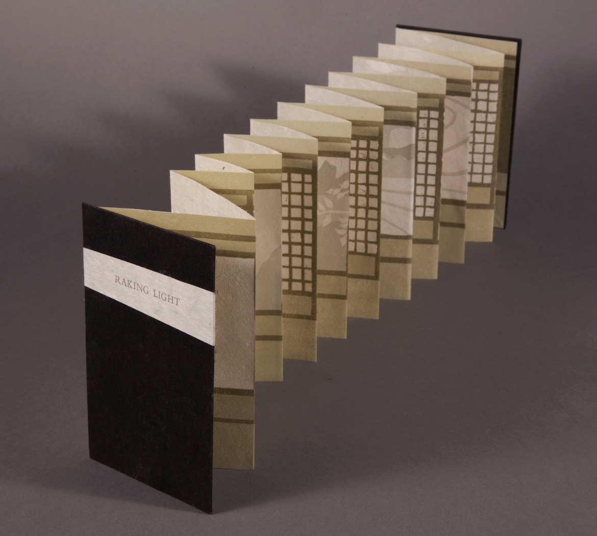 Anne Covell , accordion handmade kozo, Book Art