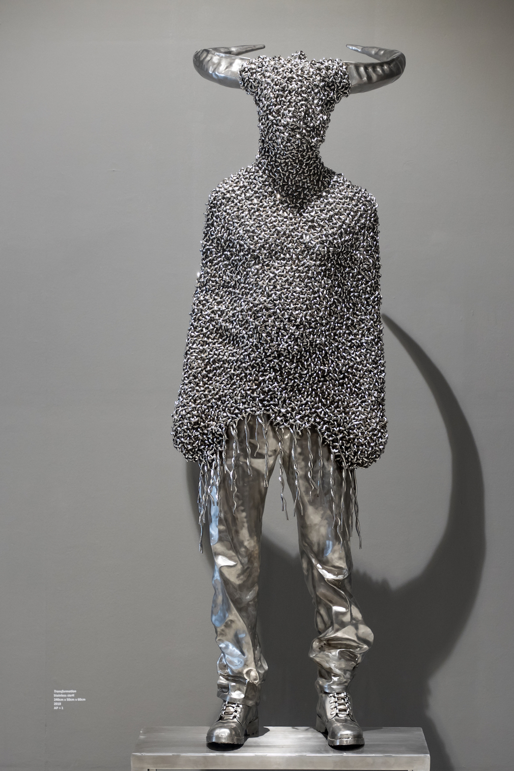 Mahbubur Rahman, sculpture stainless steel