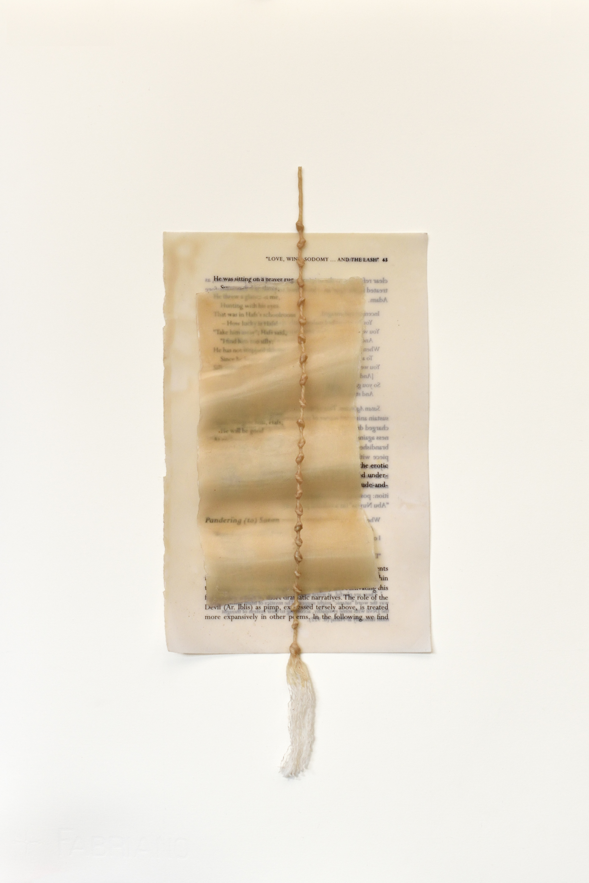 mansha chhatwal, book art, beeswax, contemporary south asian